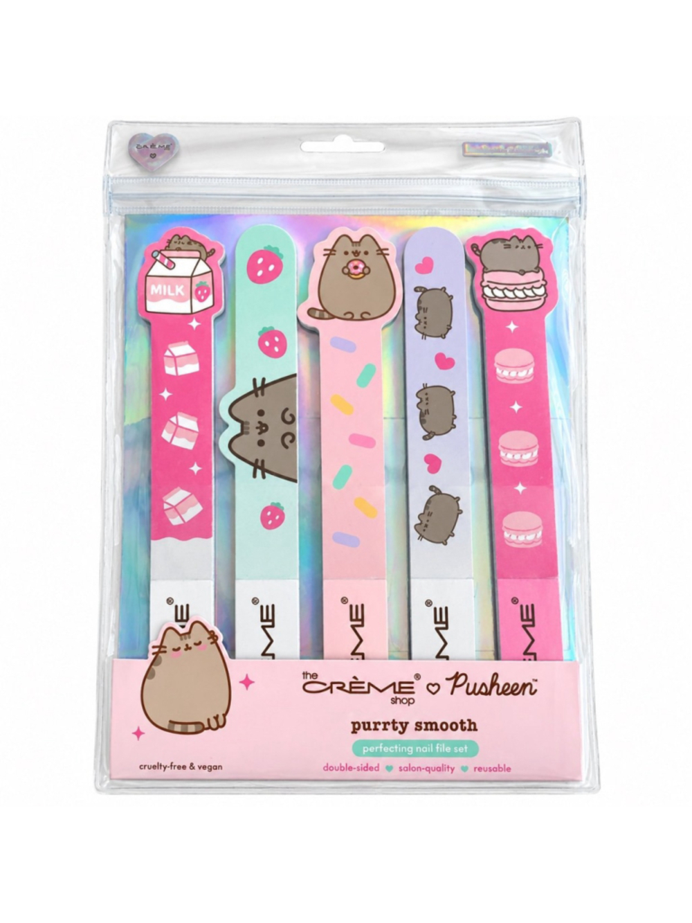 Crème Shop Pusheen Purrty Smooth Perfecting Nail File Set